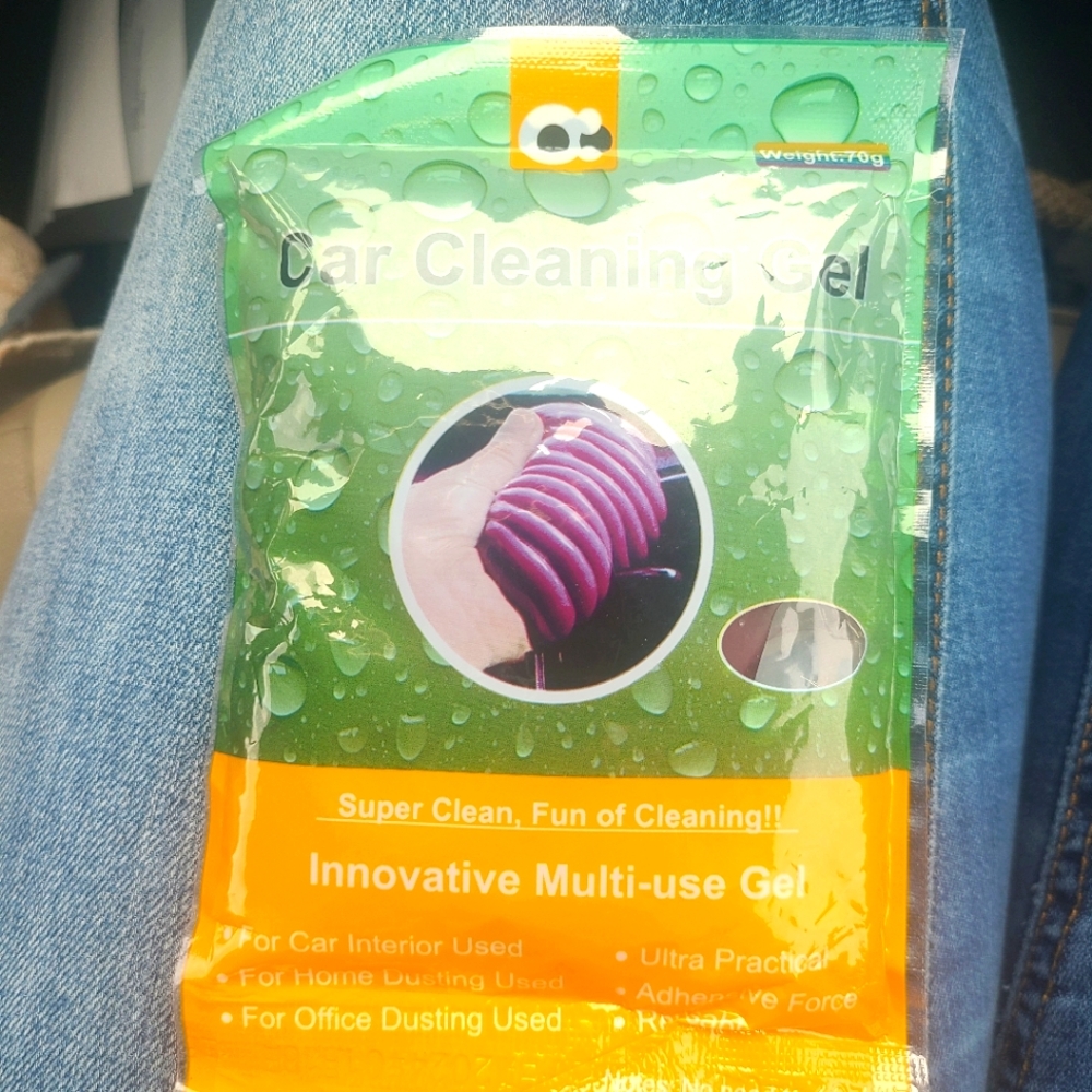 Brand new car cleaning detail gel